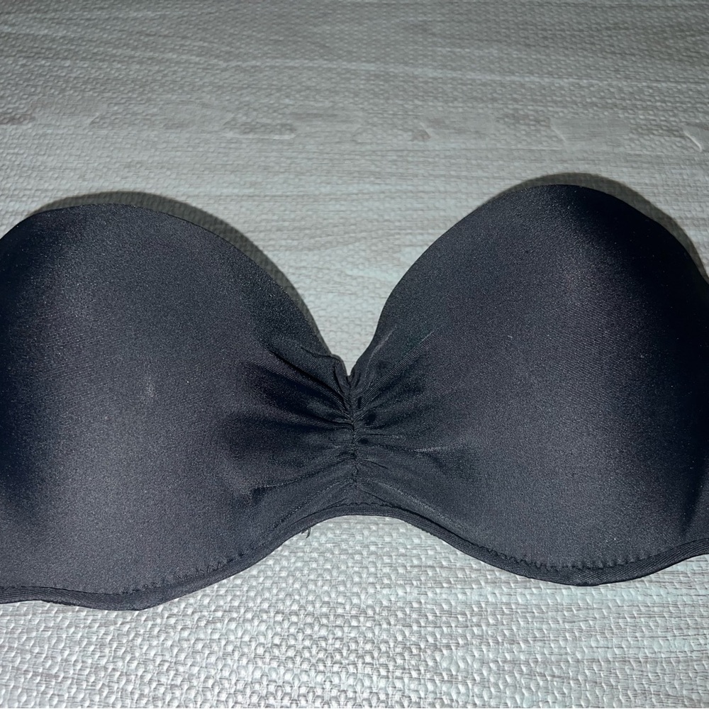 Victoria’s Secret Black Strapless Bathing suit XS